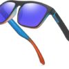 DUBERY Classic Polarized Sunglasses for Men Women Retro