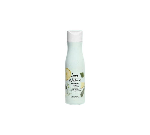 Hydrating Toner with Organic Aloe Vera & Pineapple