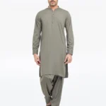 Men's Sage Green Kurta Shalwar