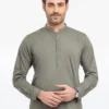 Men's Sage Green Kurta Shalwar