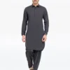 Men's Black Kurta Shalwar