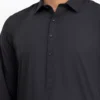 Men's Black Kurta Shalwar