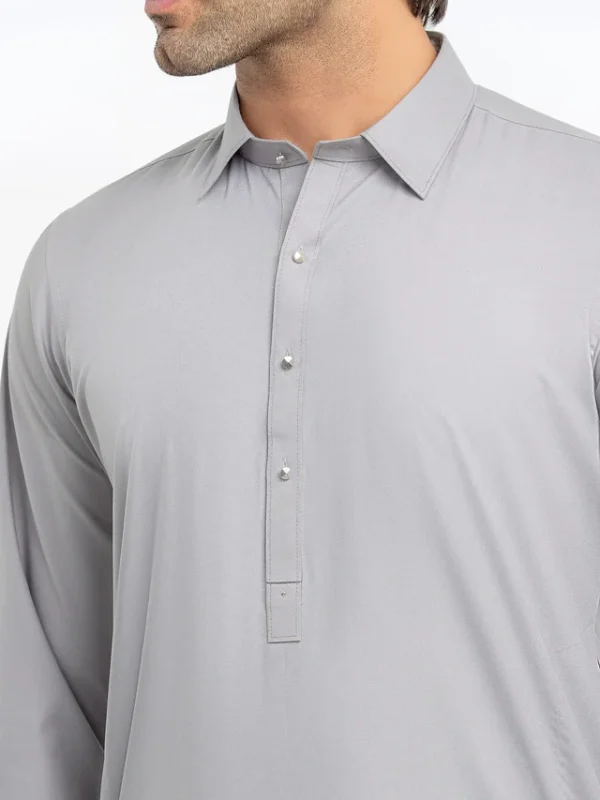 25_M_MenKurtaShalwarTailored_EMTKST5-99563_3 Men's Grey Kurta Shalwar