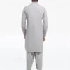 Men's Grey Kurta Shalwar