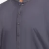 Men's Dark Grey Kurta Shalwar