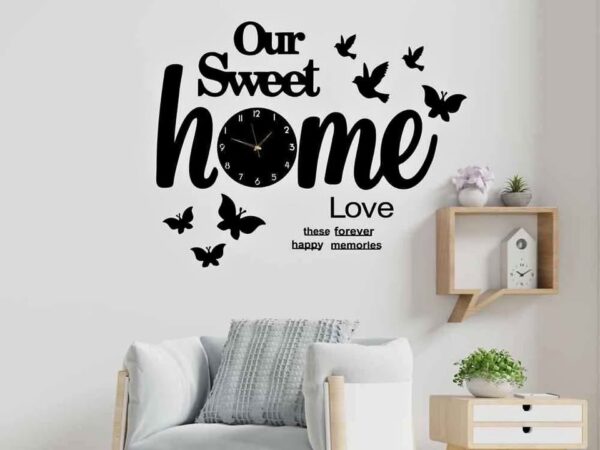 Wooden Wall clock Available Brand new All over Pakistan delivery Available
