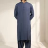 Men's Sage Blue Shalwar Kameez