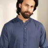 Men's Sage Blue Shalwar Kameez