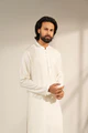 Men's Sage White Shalwar Kameez
