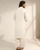 Men's Sage White Shalwar Kameez